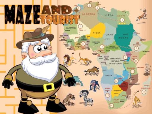 【Maze And Tourist】ゲームをプレイする
