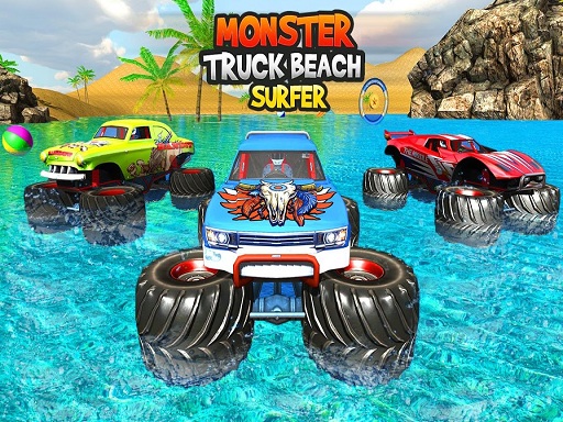 【Monster Truck Water Surfing: Truck Racing Games】ゲームをプレイする