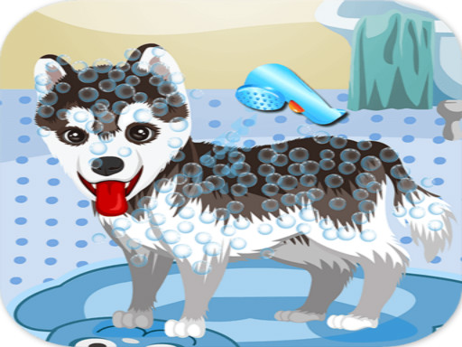 【My Cute Dog Bathing】ゲームをプレイする