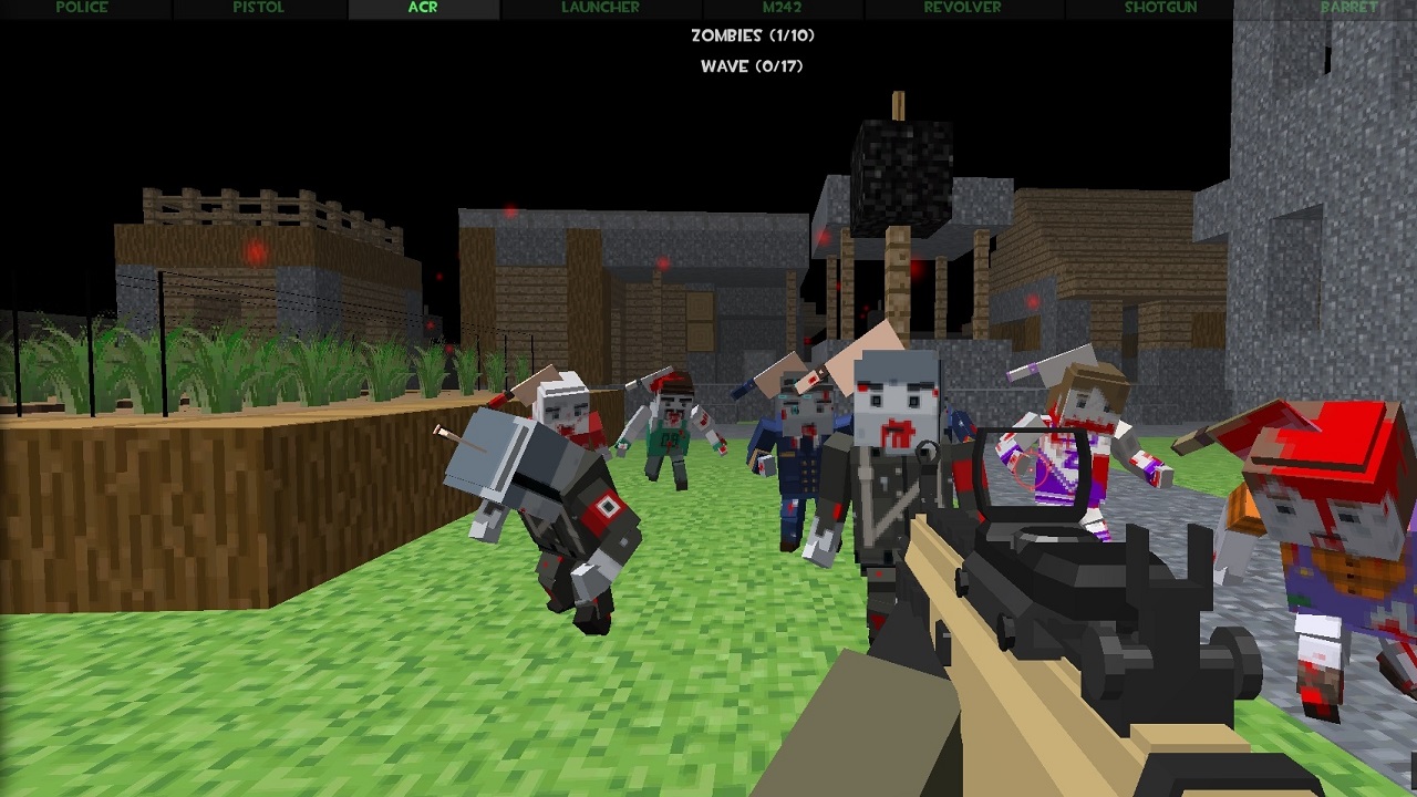 【Pixel Apocalypse Infection Begin】ゲームをプレイする