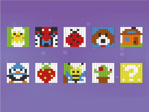 【Pixel Color Kids】ゲームをプレイする