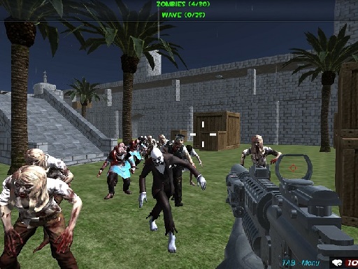 【Shooting Zombie fps Xtreme Good vs Bad Boys】ゲームをプレイする