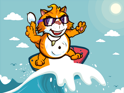 【Surfer Cat】ゲームをプレイする