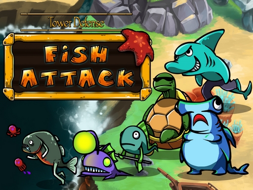 Play Tower defense : Fish attack