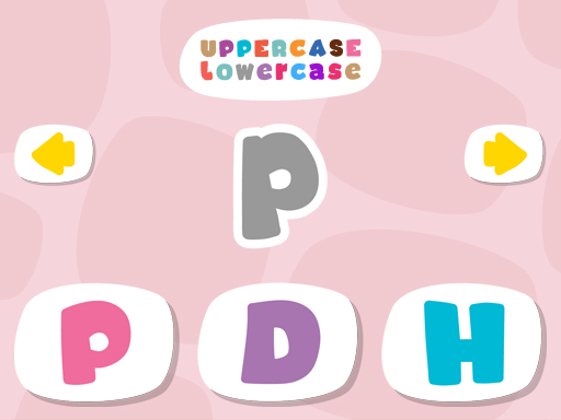 教育ゲーム【Uppercase Lowercase】ゲームのサムネイル画像