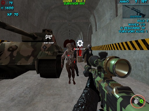 【Zombie Apocalypse Bunker Survival Z】ゲームをプレイする