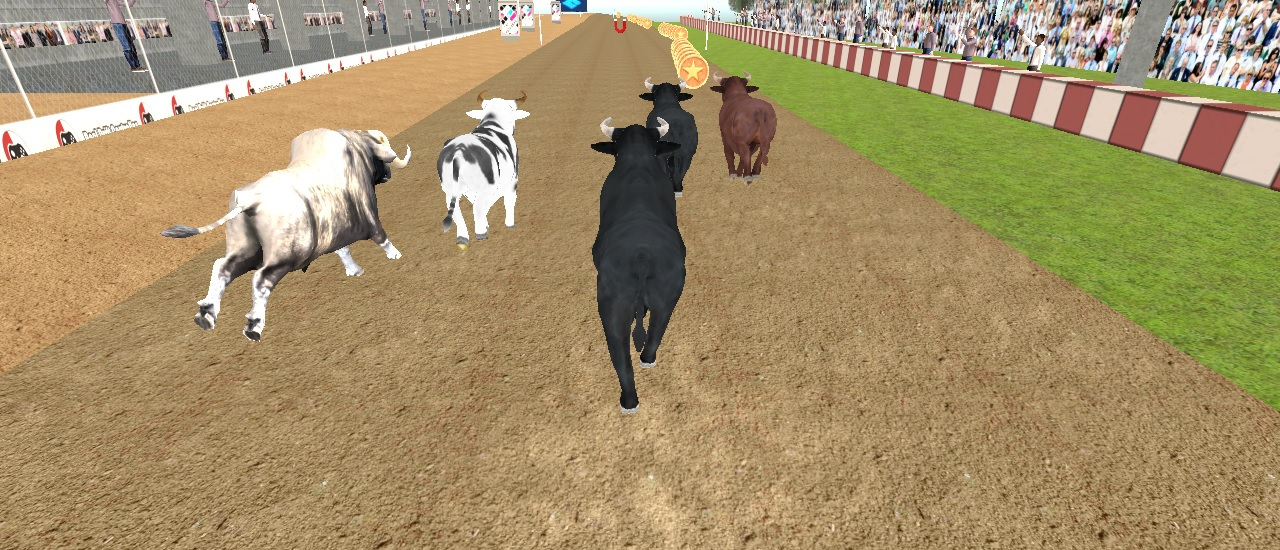 【Angry Bull Racing】ゲームをプレイする