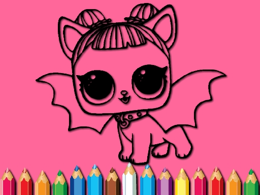 Play BTS LoL Coloring Book Thumbnail