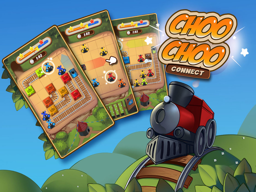 コネクトゲーム【Choo Choo Connect】ゲームのサムネイル画像
