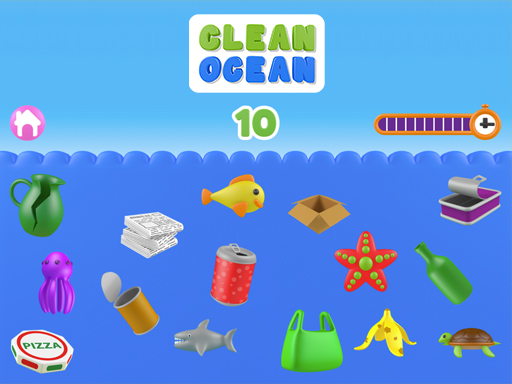 【Clean Ocean】ゲームをプレイする