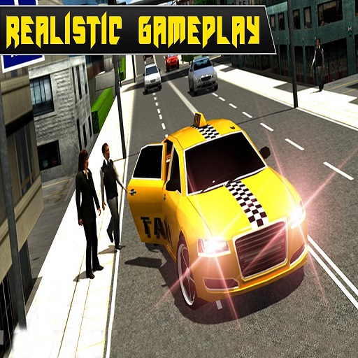【Crazy Taxi Car Simulation Game 3D】ゲームをプレイする