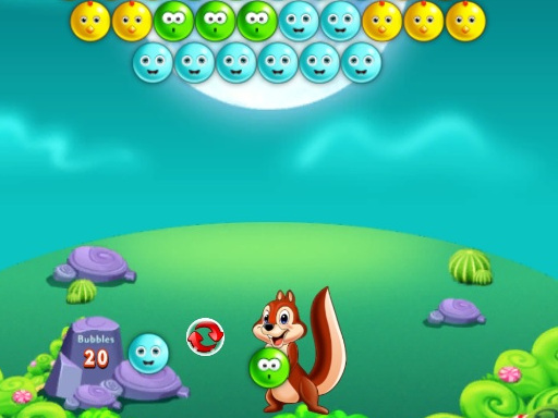 バブルゲーム【Cute Bubble Shooter】ゲームのサムネイル画像