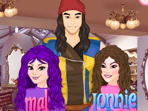 【Descendants Hair Salon】ゲームをプレイする