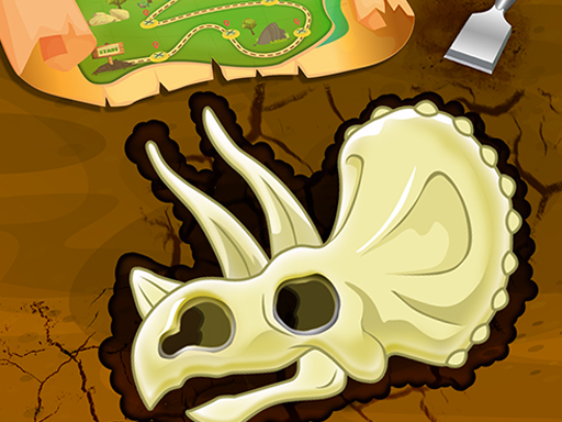Play Dinosaur Bone Digging Thumbnail