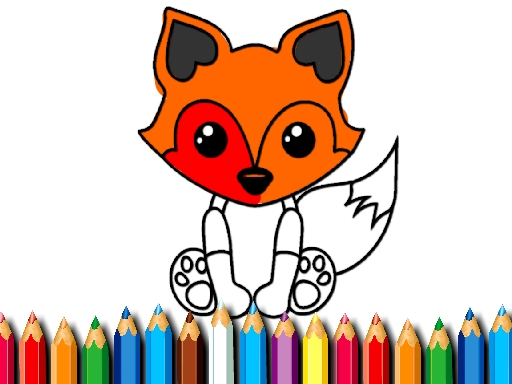 Play Fox Coloring Book Thumbnail