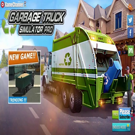 【Garbage Truck Simulator : Recycling Driving Game】ゲームをプレイする