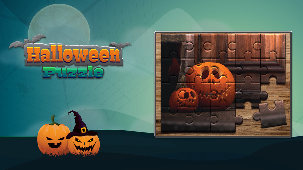 【Halloween Puzzle】ゲームをプレイする