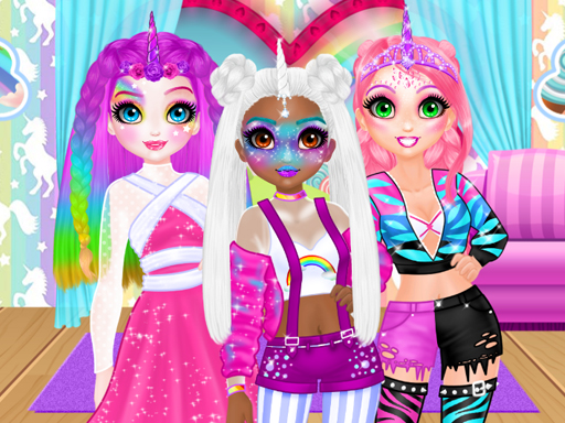 【Miss Charming Unicorn Hairstyle】ゲームをプレイする