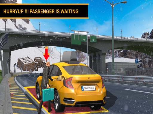 Play Modern City Taxi Service Simulator