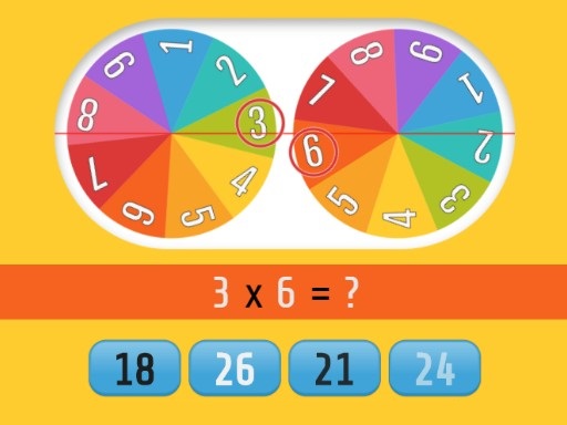 【Multiplication Roulette】ゲームをプレイする