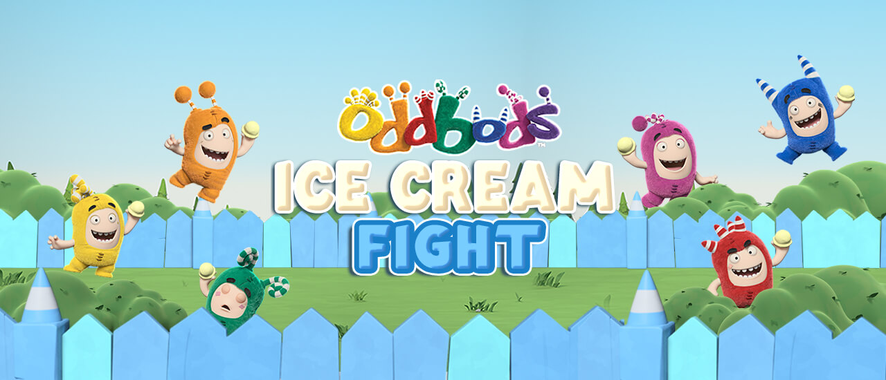 【Oddbods Ice Cream Fight】ゲームをプレイする