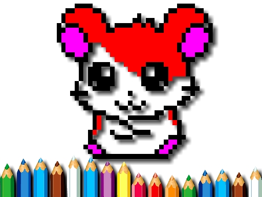 【Pixel Coloring Time】ゲームをプレイする