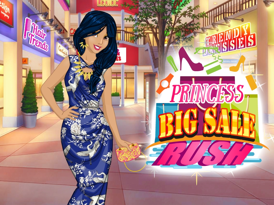 Play Princess Big Sale Rush Thumbnail