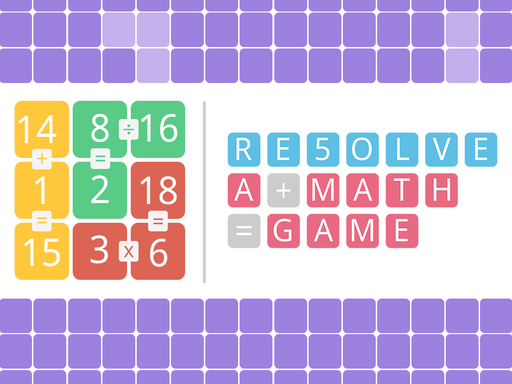 【RESOLVE a math game】ゲームをプレイする