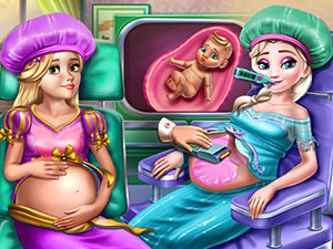 Play Royal BFFs Pregnant Check up Thumbnail
