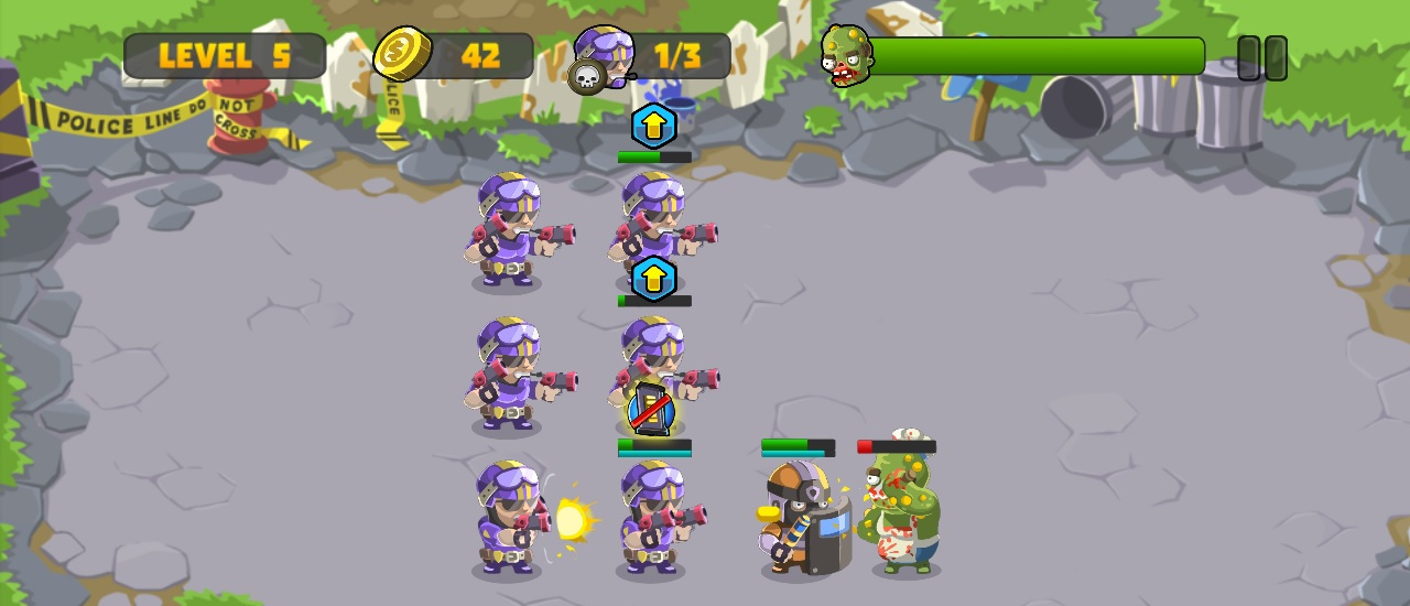 【Squad Defense】ゲームをプレイする