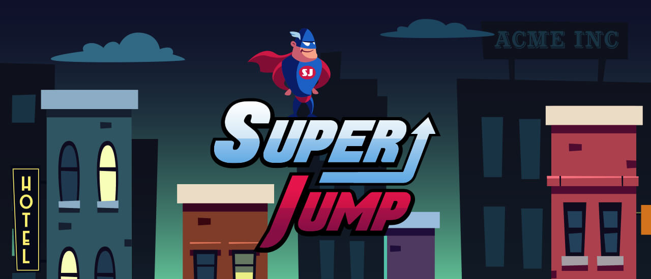 【Super Jump】ゲームをプレイする