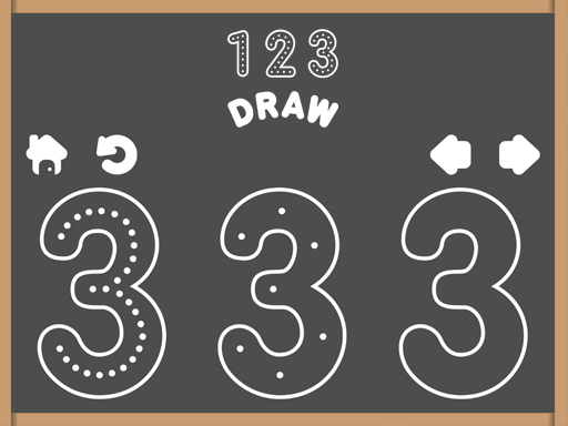 【123 Draw】ゲームをプレイする
