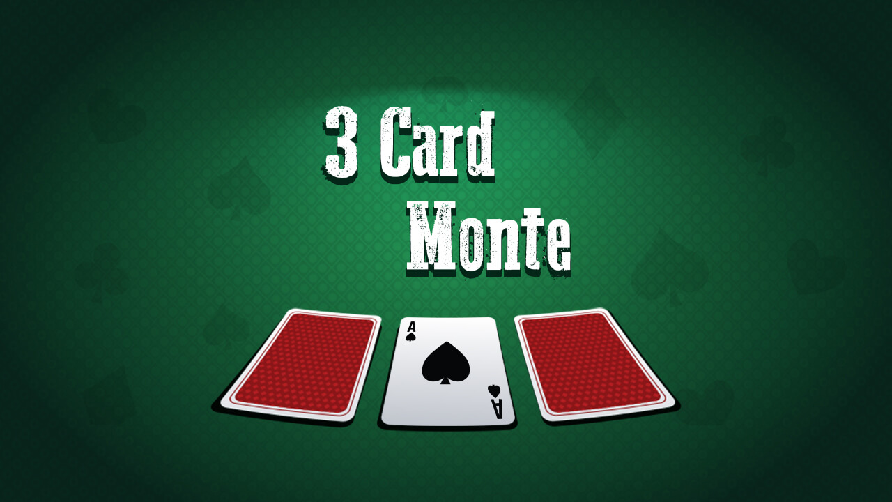 カードゲーム【3 Card Monte】ゲームのサムネイル画像