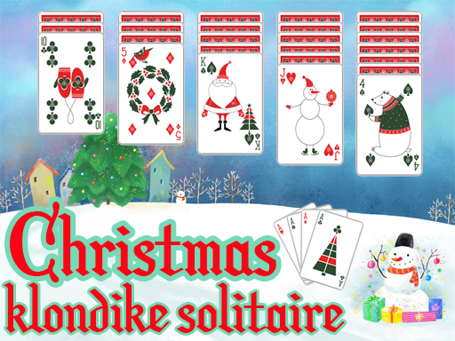 【Christmas Klondike Solitaire】ゲームをプレイする