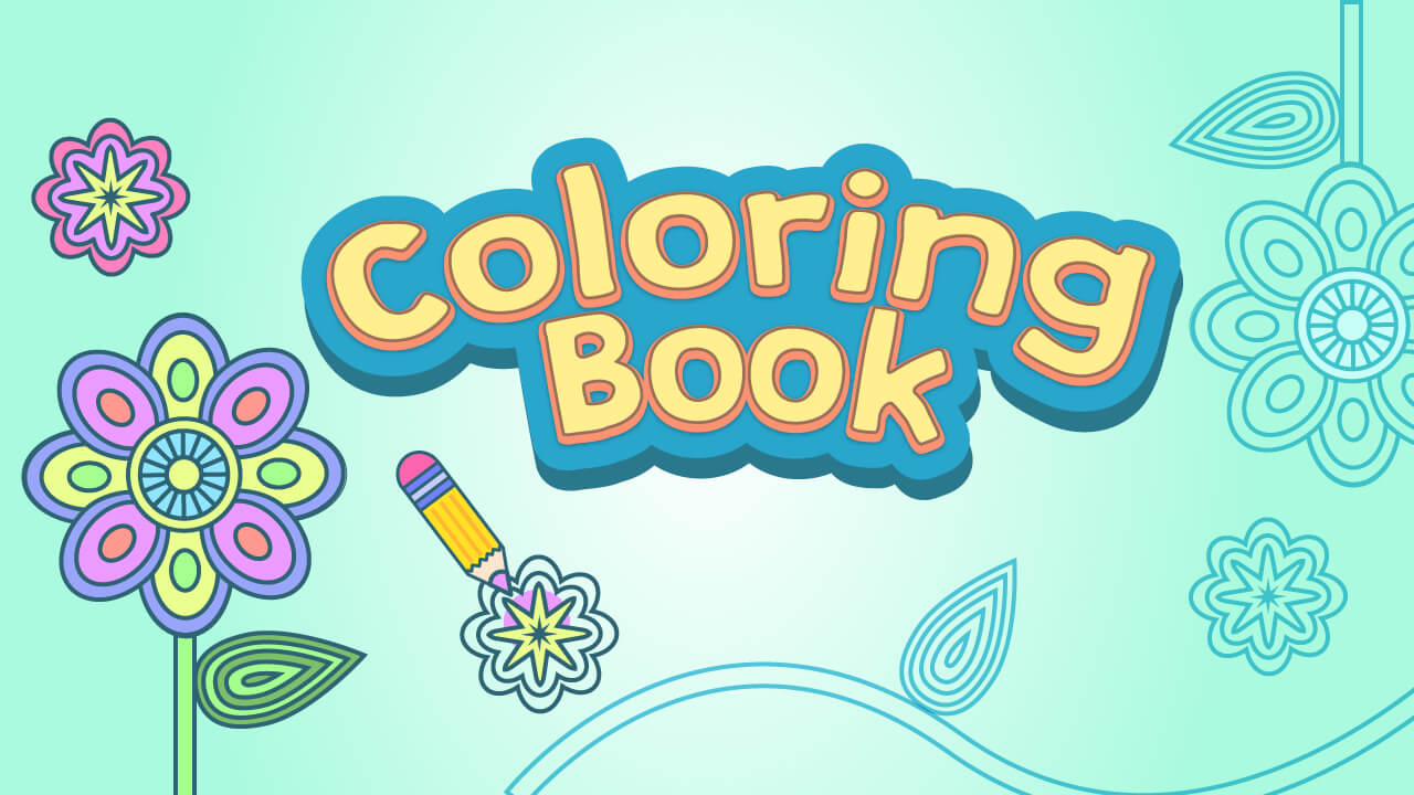 【Coloring Book】ゲームをプレイする