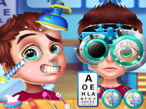 世話ゲーム【Eye Doctor】ゲームのサムネイル画像