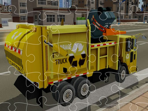 Play Garbage Trucks Jigsaw Thumbnail