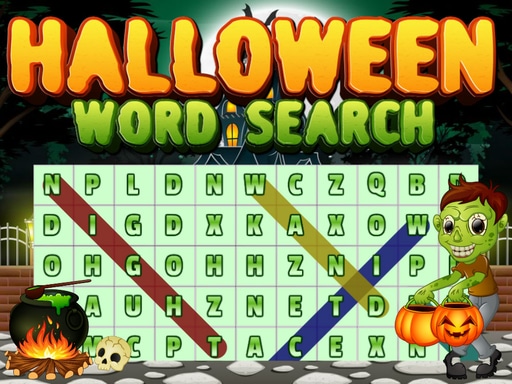【Halloween Words Search】ゲームをプレイする