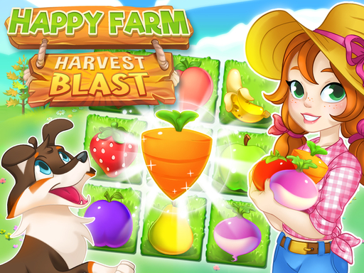 【Happy Farm Harvest Blast】ゲームをプレイする