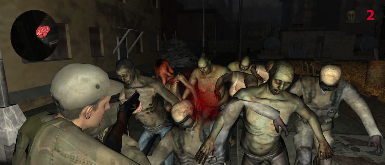 【Heavy Combat Zombies】ゲームをプレイする