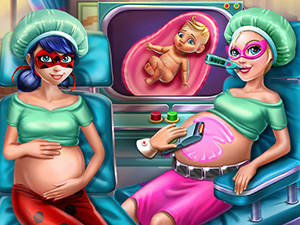 Free Play - Hero BFFs Pregnant Check up Thumbnail