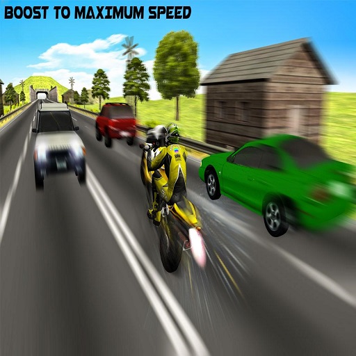 【Highway Rider Motorcycle Racer 3D】ゲームをプレイする