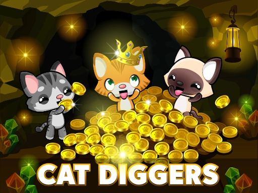 【Idle Cat Diggers】ゲームをプレイする