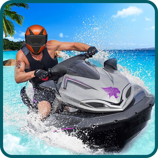 【JetSky Power Boat Stunts Water Racing Game】ゲームをプレイする