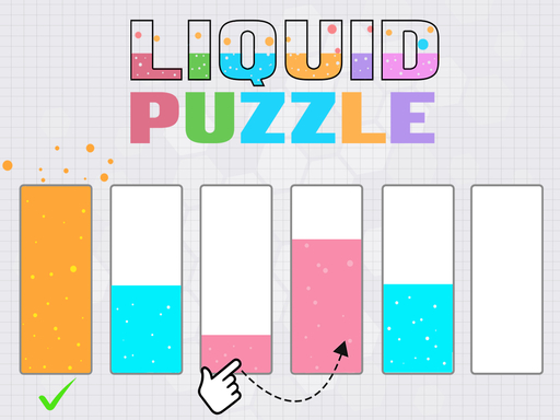 【Liquid puzzle sort the color】ゲームをプレイする