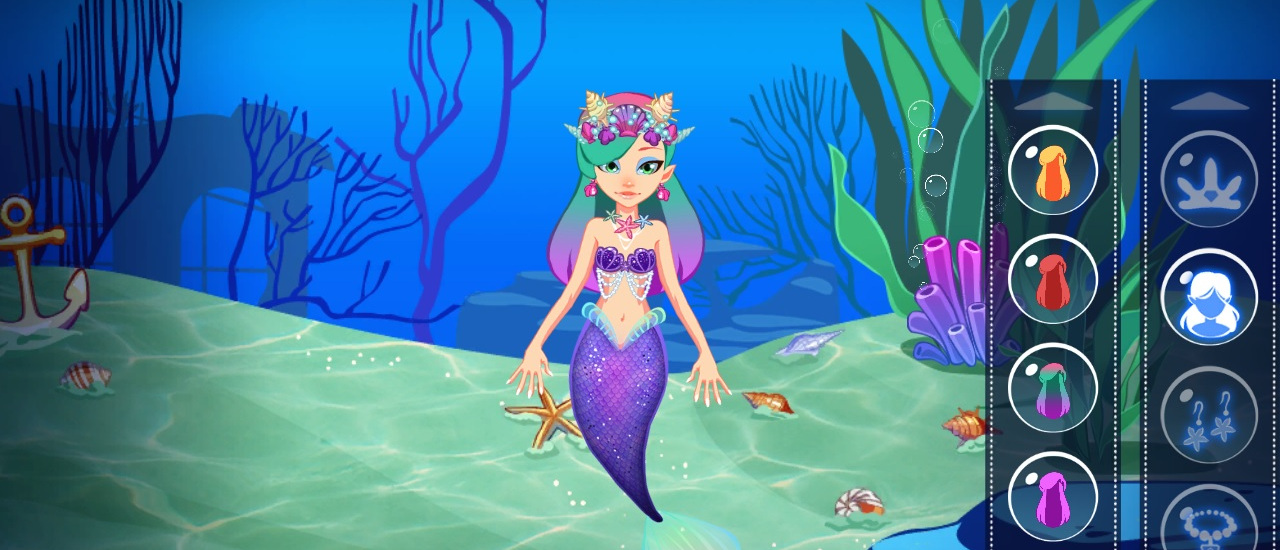 【Mermaid Games】ゲームをプレイする