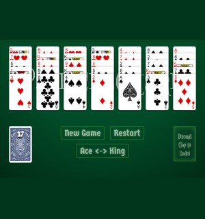 【Patience Solitaire】ゲームをプレイする