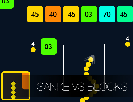 【Snake VS Blocks】ゲームをプレイする
