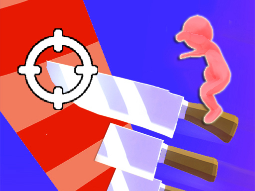 【Throw Knife 3D】ゲームをプレイする