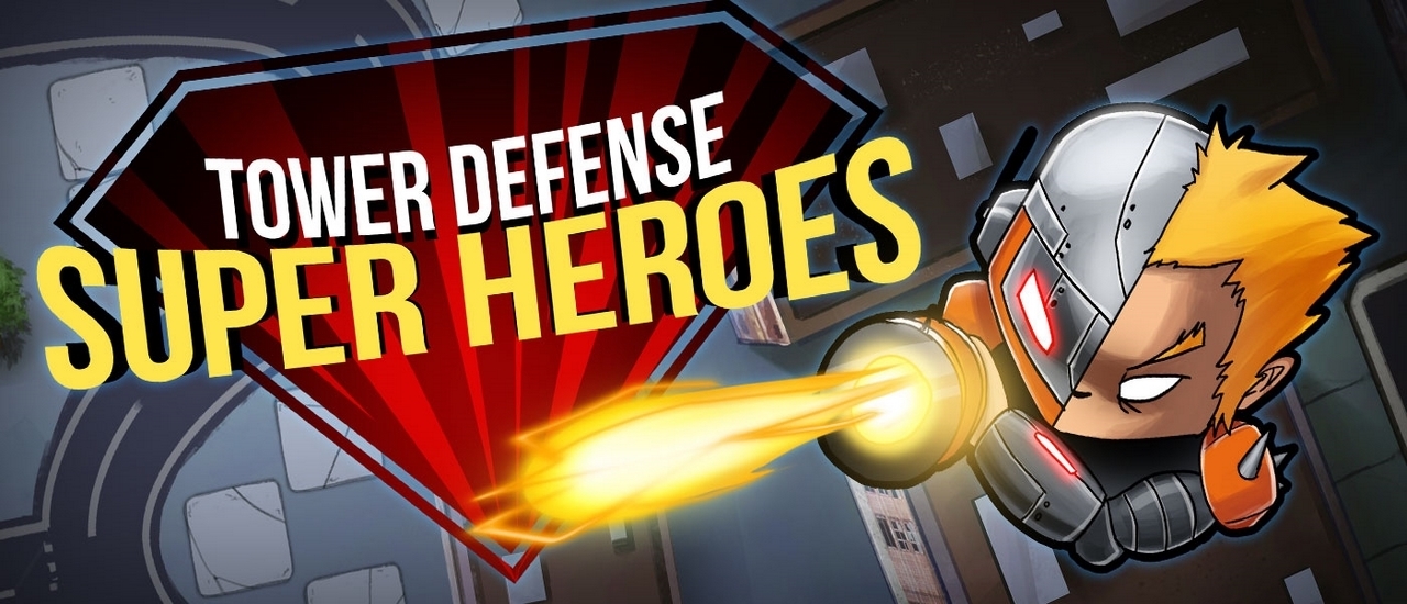 【Tower Defense Super Heroes】ゲームをプレイする